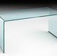 Rialto glass desk Fiam