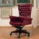 Empire leather armchair Mascheroni