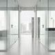 glass partition wall