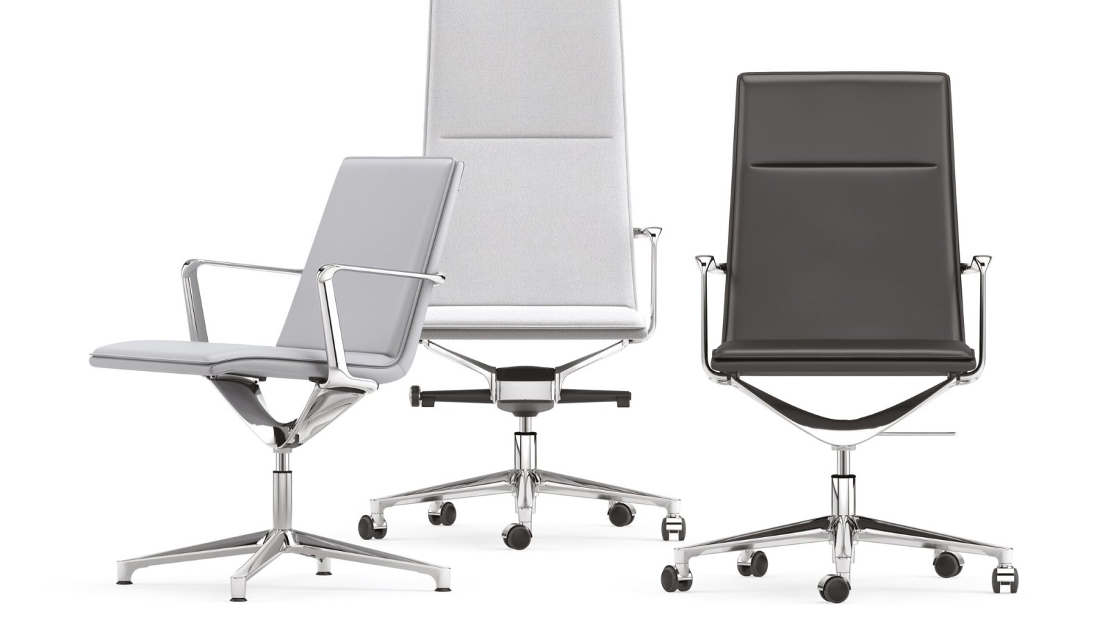 会议桌旁的 Valea Chair 大班椅