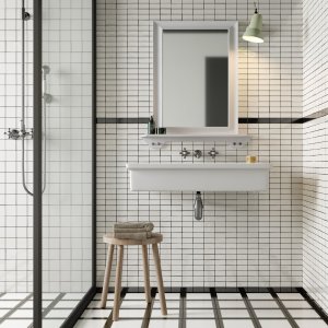 Mutina Margherita 手绘图案砖 Double White