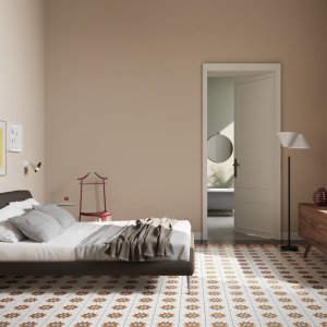 Du Pasquier 手绘的 Corners 图案瓷砖