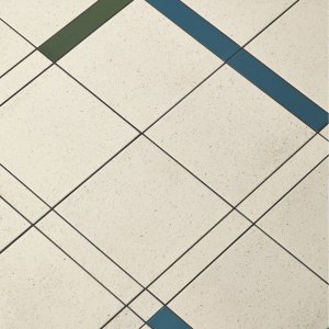 Time 20,5×20,5厘米方砖，Barber与Osgerby设计