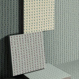 地面与墙面均使用Mutina Pico的浴室