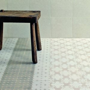 茶歇区墙面 Azulej Bianco 混合图案