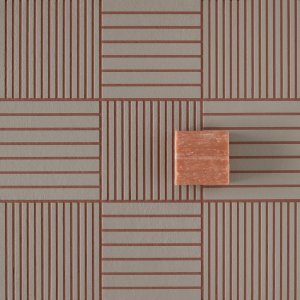 Fringe 12x12瓷质砖地面