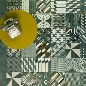 Mutina Azulej Trevo 图案细节