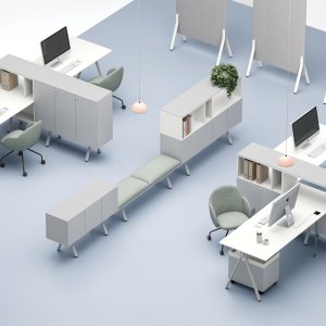 Archiutti Lay 矮柜，两侧胡桃木壁龛