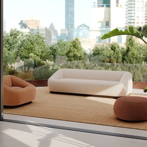 露台上的 Aom 室外沙发