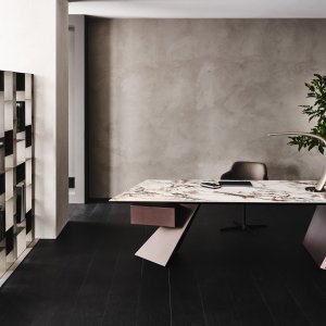 Cattelan Italia Nasdaq Keramik 陶瓷桌面办公桌