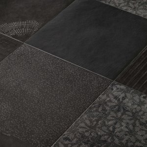 铺着 Mutina Chymia 地面的咖啡角