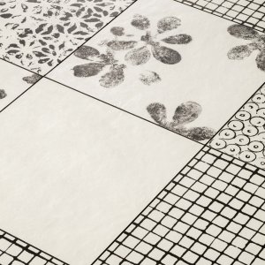 以 Chymia 肌理铺贴的墙面