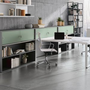 Colombini Office的Loft职员办公桌