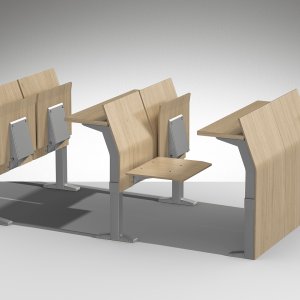 大学阶梯教室中的 Lamm E5000
