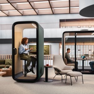 Framery Four 舱外的占用指示灯