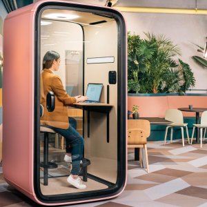Framery One 侧面的占用指示灯