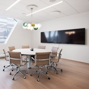 ICF Una Chair 大班椅网布与皮革版本