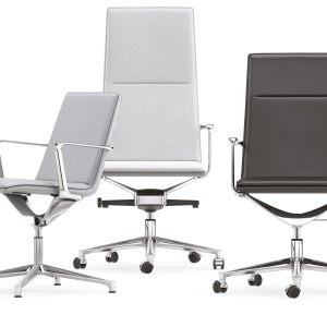 会议桌旁的 Valea Chair 大班椅