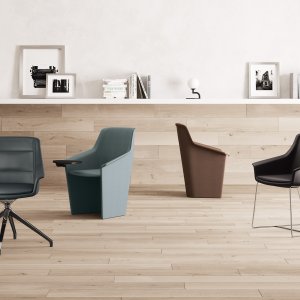 Jera Chair 同色手工绗缝细节