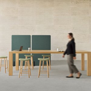 Kyo 家具上的皮亚森提纳石纹岩板