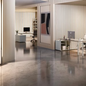 Colombini Office的Loft多联工位