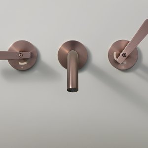 Cea Design 的 Lutezia 缸沿恒温浴缸组