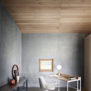 20.Venti Home 的开孔拉丝橡木桌面