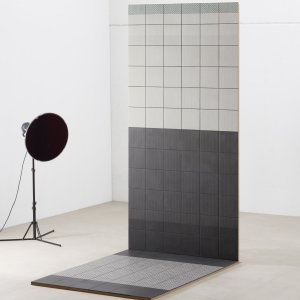 Tape 系列 Mesh White 图案白底釉面砖