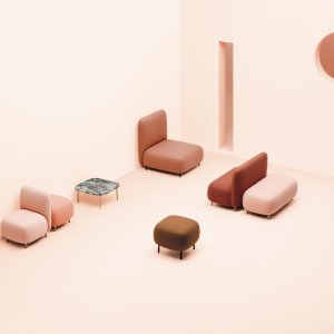 Pedrali Buddy Oasi 208 坐岛，200×110 厘米