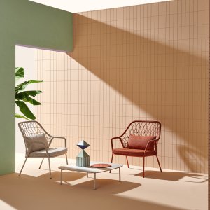 带扶手的 Pedrali Buddy Sofa 218 沙发