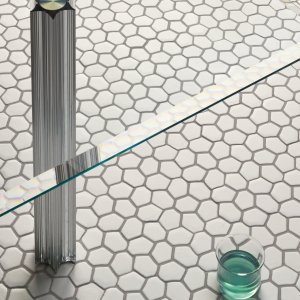 Mutina Botanica 有机白色元素马赛克墙面
