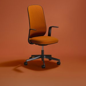 白色结构的 Sitland Skate，靠背为网布